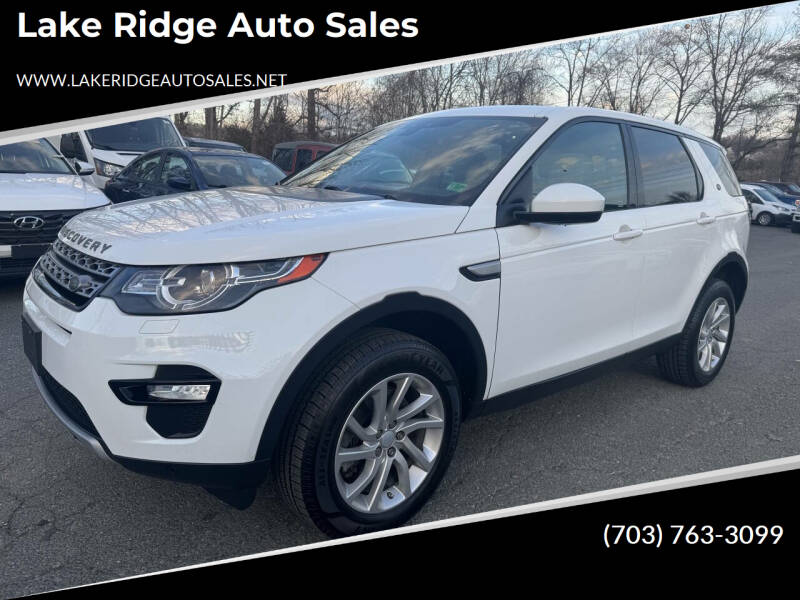 2016 Land Rover Discovery Sport for sale at Lake Ridge Auto Sales in Woodbridge VA