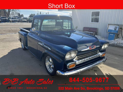 1958 Chevrolet 3100 for sale at B & B Auto Sales in Brookings SD