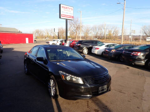 2011 Honda Accord for sale at Marty's Auto Sales in Savage MN