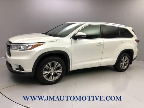 2015 Toyota Highlander for sale at J & M Automotive in Naugatuck CT
