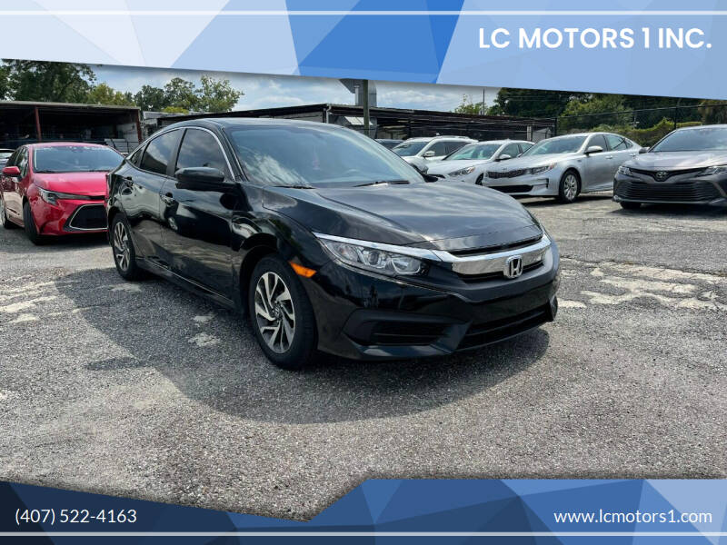 2018 Honda Civic for sale at LC Motors 1 Inc. in Orlando FL