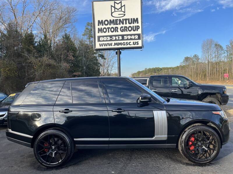 2015 Land Rover Range Rover for sale at Momentum Motor Group in Lancaster SC