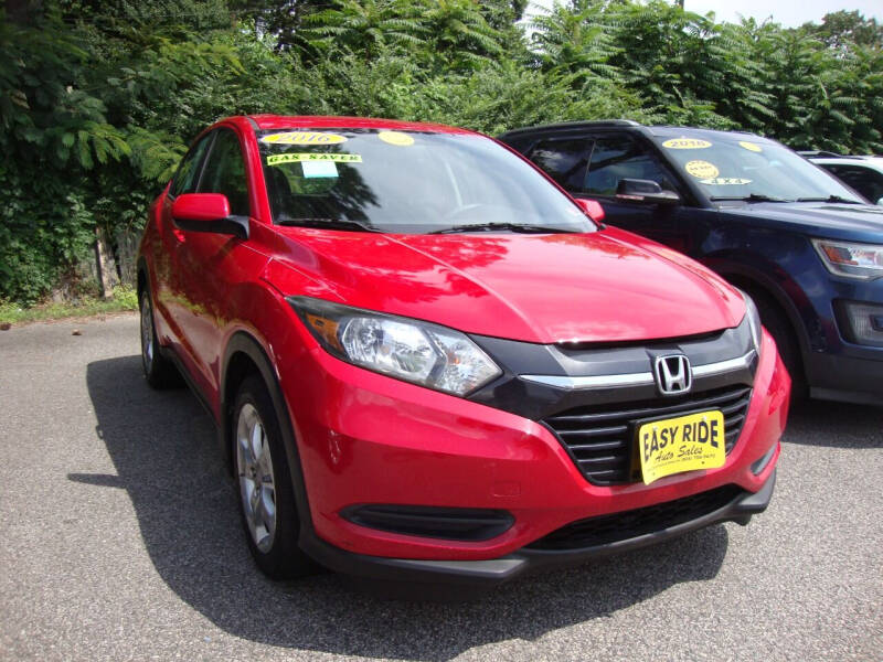 2016 Honda HR-V for sale at Easy Ride Auto Sales Inc in Chester VA