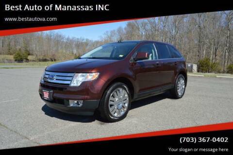 2010 Ford Edge for sale at Best Auto of Manassas INC in Manassas VA