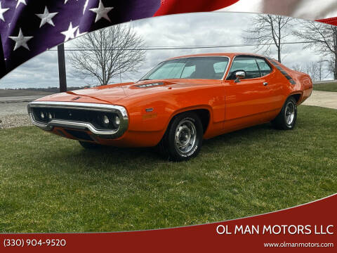 1971 Plymouth Roadrunner for sale at Ol Man Motors LLC in Louisville OH