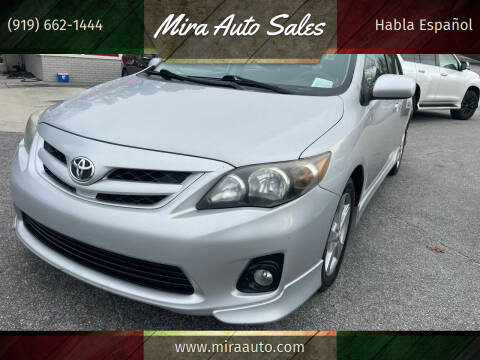 2011 Toyota Corolla for sale at Mira Auto Sales in Raleigh NC