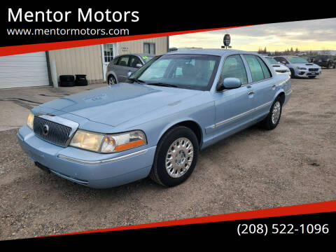 2004 Mercury Grand Marquis for sale at Mentor Motors in Idaho Falls ID