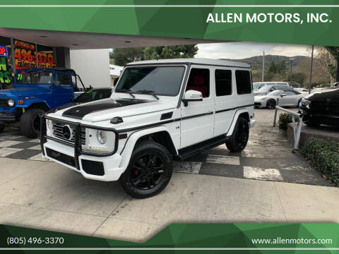 2014 Mercedes-Benz G-Class for sale at Allen Motors, Inc. in Thousand Oaks CA