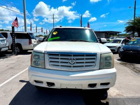 2004 Cadillac Escalade ESV for sale at Nice Drive in Homestead FL