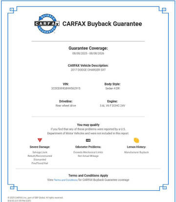 2017 Dodge Charger SXT