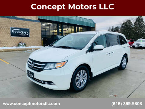 2014 Honda Odyssey for sale at Concept Motors LLC in Holland MI