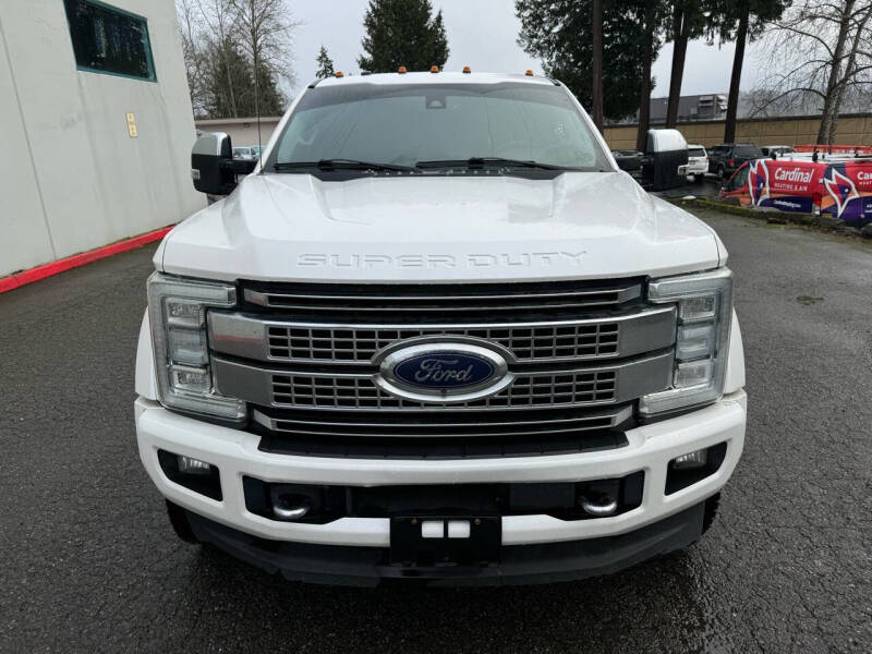 Used 2017 Ford F-450 Super Duty Platinum with VIN 1FT8W4DT5HEB63044 for sale in Kirkland, WA