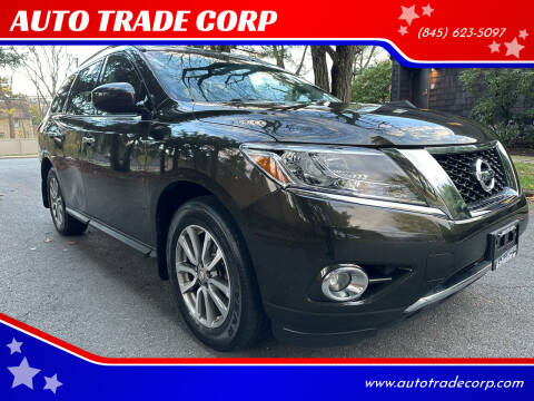 2015 Nissan Pathfinder for sale at AUTO TRADE CORP in Nanuet NY