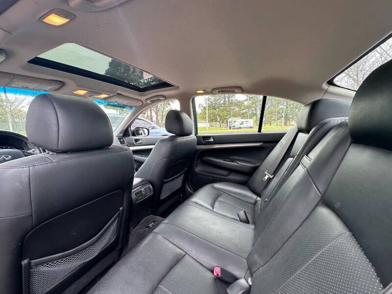 2012 Infiniti G25 Sedan x