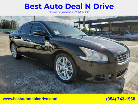 2010 Nissan Maxima for sale at Best Auto Deal N Drive in Hollywood FL