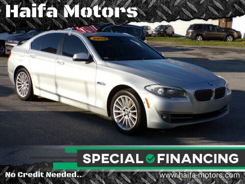 2013 BMW 5 Series for sale at Haifa Motors in Philadelphia PA