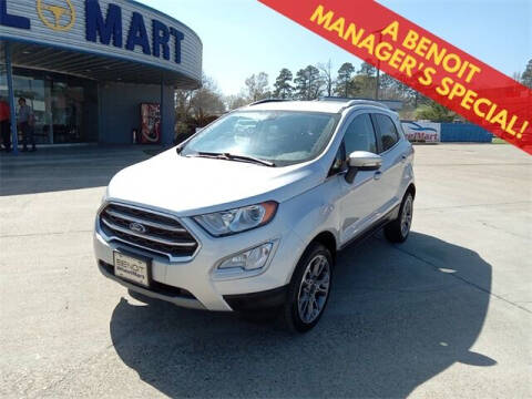 2021 Ford EcoSport for sale at Benoit Wheelmart in Leesville LA