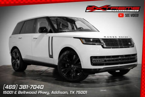 2023 Land Rover Range Rover for sale at EXTREME SPORTCARS INC in Addison TX