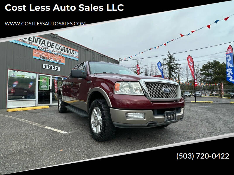 2004 Ford F-150 for sale at Cost Less Auto Sales LLC in Portland OR