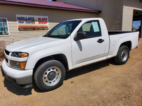 2012 Chevrolet Colorado for sale at Hollatz Auto Sales in Parkers Prairie MN