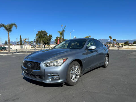 2014 Infiniti Q50 for sale at Cars Landing Inc. in Colton CA