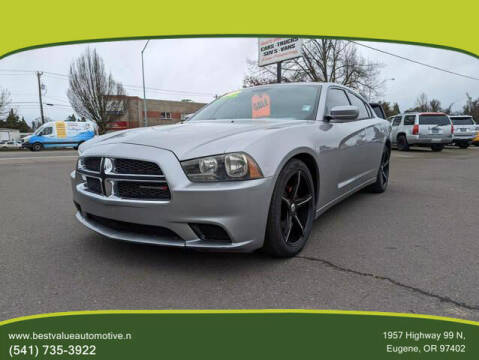 2013 Dodge Charger for sale at Best Value Automotive in Eugene OR