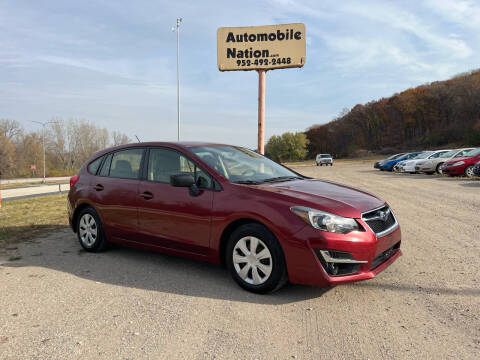 2016 Subaru Impreza for sale at Automobile Nation in Jordan MN