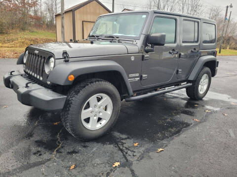 2018 Jeep Wrangler JK Unlimited for sale at J & S Motors LLC in Morgantown KY