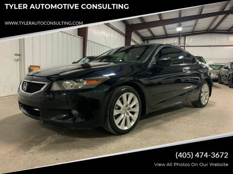 2008 Honda Accord for sale at TYLER AUTOMOTIVE CONSULTING in Yukon OK