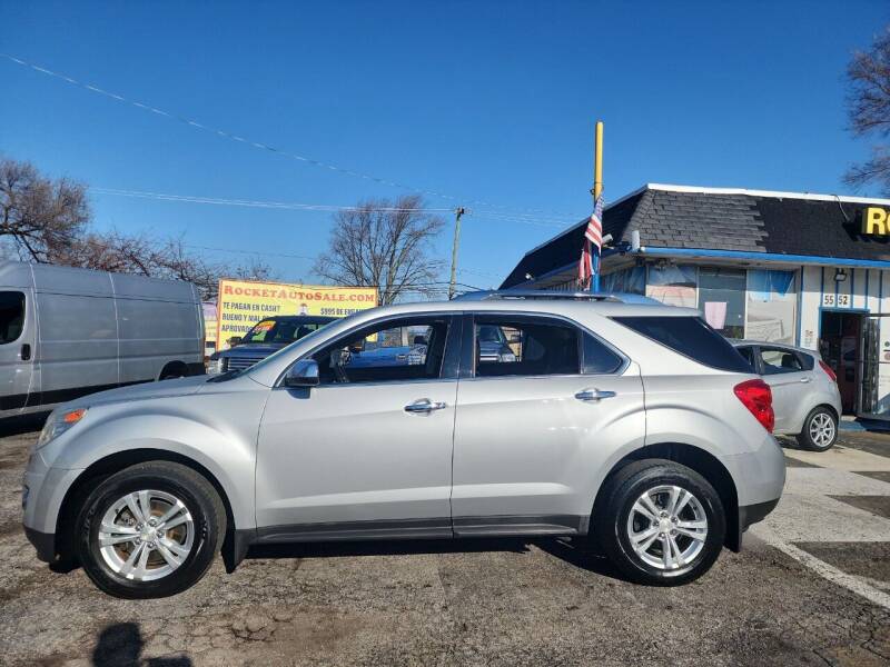 2013 Chevrolet Equinox for sale at ROCKET AUTO SALES in Chicago IL