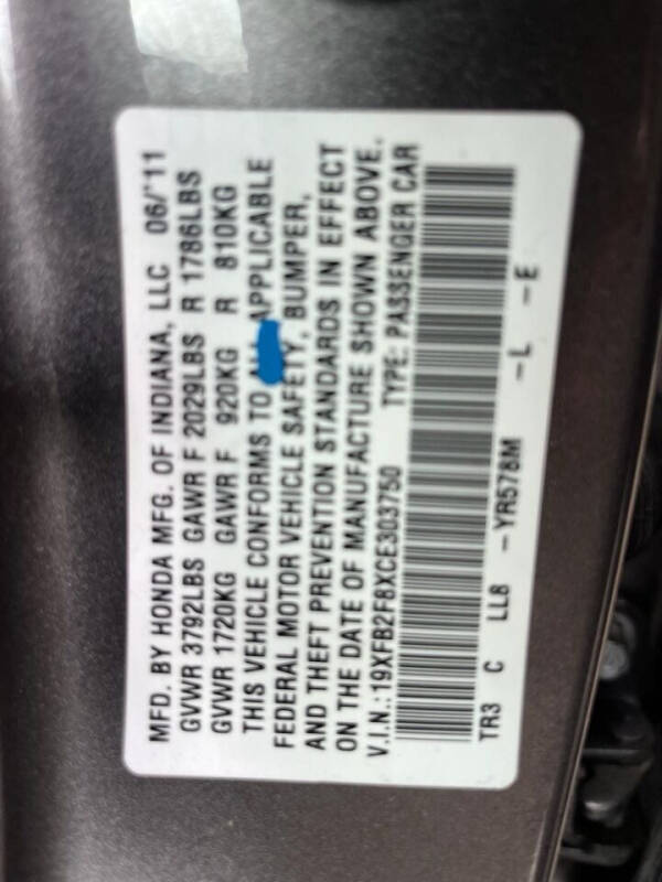 2012 Honda Civic EX