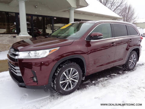 2018 Toyota Highlander for sale at DEALS UNLIMITED INC in Portage MI