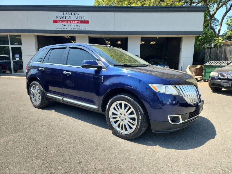 2011 Lincoln MKX for sale at Landes Family Auto Sales in Attleboro MA