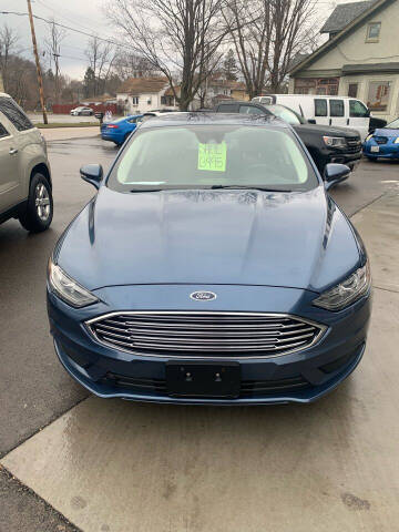 2018 Ford Fusion for sale at Zarate's Auto Sales in Big Bend WI