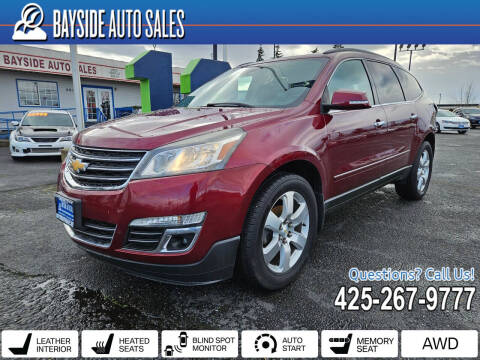 2016 Chevrolet Traverse for sale at BAYSIDE AUTO SALES in Everett WA