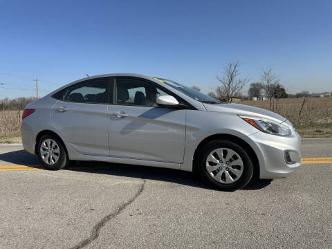 2017 Hyundai Accent for sale at ILUVCHEAPCARS.COM in Tulsa OK