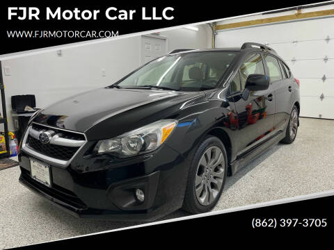 2013 Subaru Impreza for sale at FJR Motor Car LLC in Mine Hill NJ