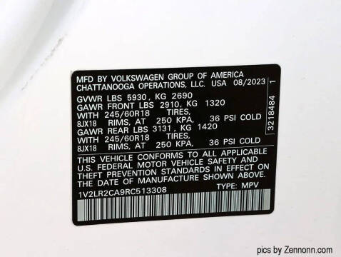 2024 Volkswagen Atlas SE 4Motion