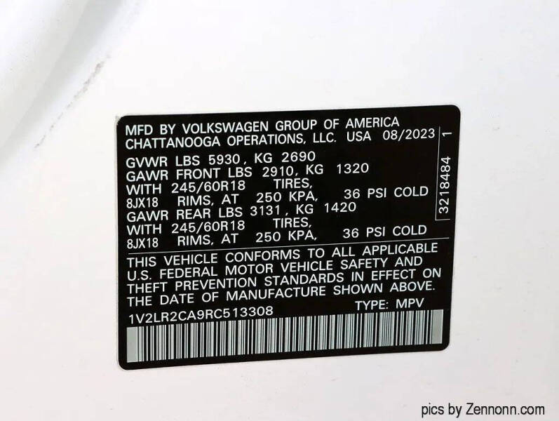 2024 Volkswagen Atlas SE 4Motion