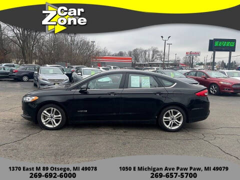 2018 Ford Fusion Hybrid for sale at Car Zone in Otsego MI