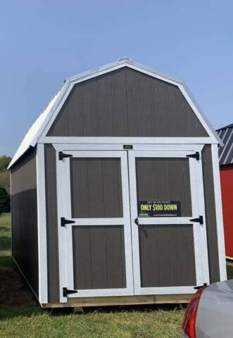 2025 Premier Portable Buildings 8x12 Lofted Barn for sale at M&L Auto, LLC in Clyde NC
