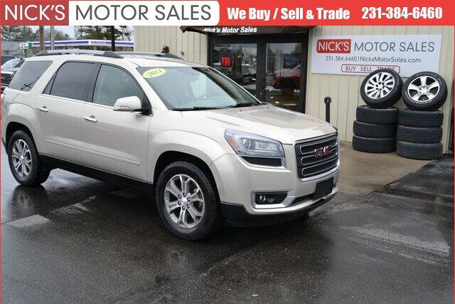 2014 GMC Acadia for sale at Nick's Motor Sales in Kalkaska MI