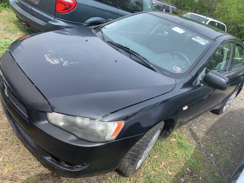 2008 Mitsubishi Lancer for sale at Trocci's Auto Sales in West Pittsburg PA