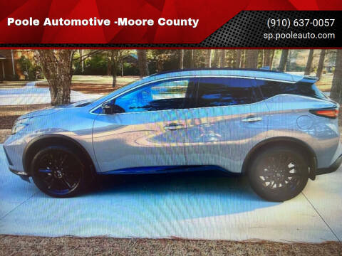 2023 Nissan Murano for sale at Poole Automotive in Laurinburg NC