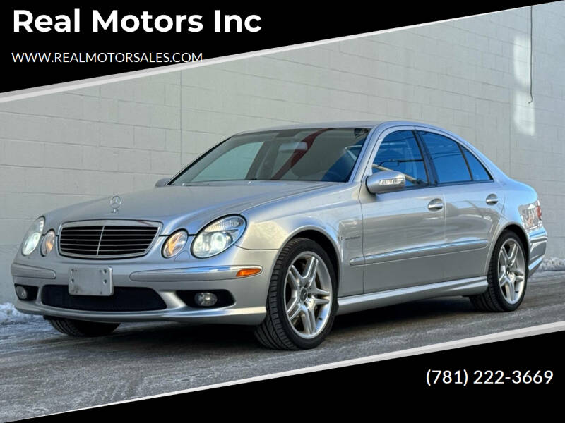 2003 Mercedes-Benz E-Class for sale at Real Motors Inc in Arlington MA