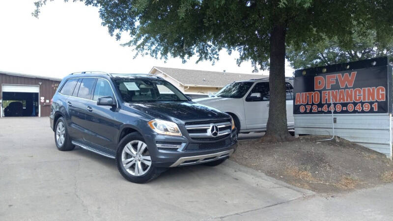 Used 2014 Mercedes-Benz GL-Class GL450 with VIN 4JGDF7CE4EA295603 for sale in Dallas, TX