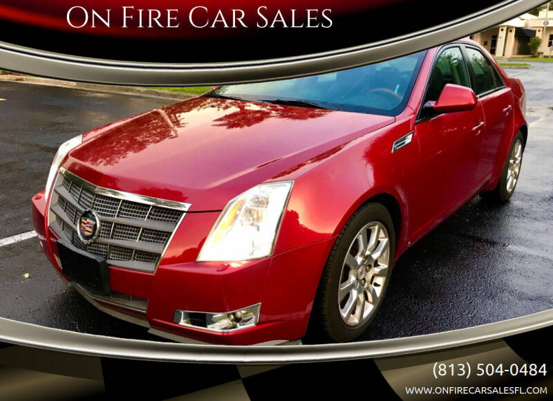 2008 Cadillac CTS for sale at On Fire Car Sales in Tampa FL