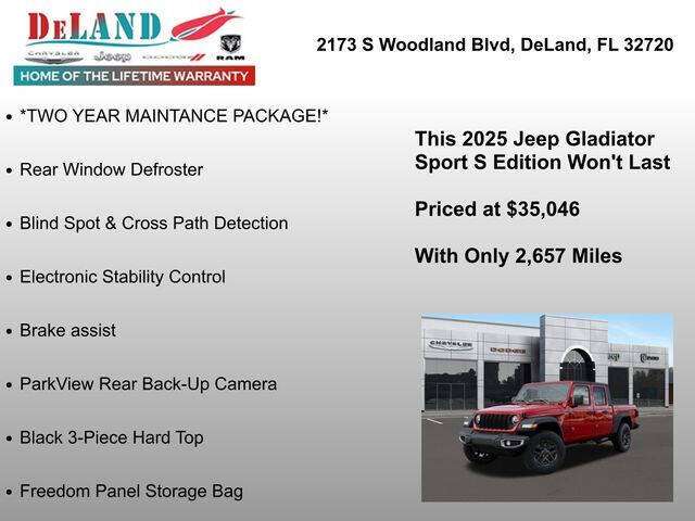 2025 Jeep Gladiator Sport