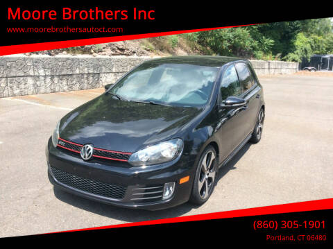 2013 Volkswagen GTI for sale at Moore Brothers Inc in Portland CT