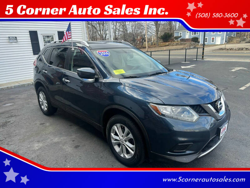 2016 Nissan Rogue for sale at 5 Corner Auto Sales Inc. in Brockton MA